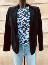 Cargar imagen en el visor de la galería, Saint Laurent Velvet Blazer