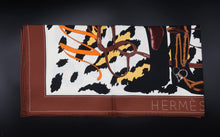 Carica l'immagine nel visualizzatore di Gallery, Hermès Carré „Monsieur et Madame“ Silk Scarf