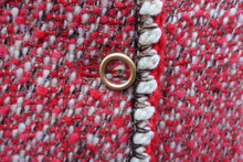 Charger l'image dans la galerie, Chanel Red Tweed Jacket