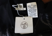 Carica l'immagine nel visualizzatore di Gallery, Hermès Black Twillaine Blouse