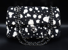 Charger l'image dans la galerie, Chanel Splatter Paint B&W Tweed Bag