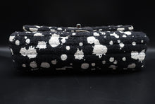 Charger l'image dans la galerie, Chanel Splatter Paint B&W Tweed Bag