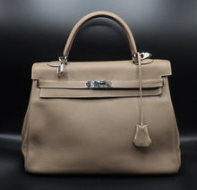 Charger l'image dans la galerie, Hermès Étoupe Kelly Bag 35 CM