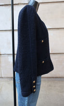 Cargar imagen en el visor de la galería, Chanel Navy Jacket
