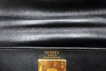 Charger l'image dans la galerie, Hermès Black Kelly Bag 28 CM