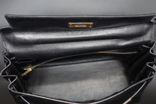 Charger l'image dans la galerie, Hermès Black Kelly Bag 28 CM