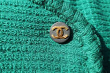Charger l'image dans la galerie, Chanel Green Tweed Jacket