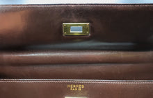Charger l'image dans la galerie, Hermès Brown Kelly Bag 32 CM