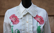 Cargar imagen en el visor de la galería, Gucci Floral Fil Coupé Cotton Shirt