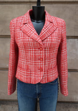 Charger l'image dans la galerie, Chanel Red Tweed Jacket