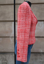 Charger l'image dans la galerie, Chanel Red Tweed Jacket