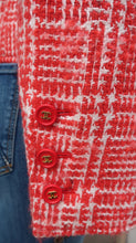 Charger l'image dans la galerie, Chanel Red Tweed Jacket