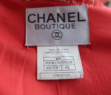 Charger l'image dans la galerie, Chanel Red Tweed Jacket
