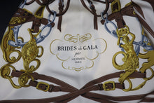 Carica l'immagine nel visualizzatore di Gallery, Hermès Brides de Gala Brown Scarf