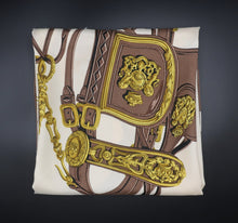 Carica l'immagine nel visualizzatore di Gallery, Hermès Brides de Gala Brown Scarf