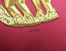 Cargar imagen en el visor de la galería, Hermès Les Cavaliers d'or Scarf