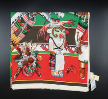 Load image into Gallery viewer, Hermès Kachinas Cashmere Shawl