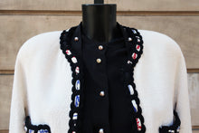 Load image into Gallery viewer, Chanel White Tweed Jacket
