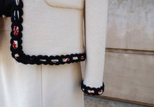 Load image into Gallery viewer, Chanel White Tweed Jacket