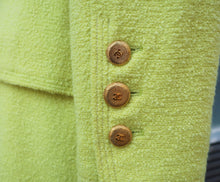 Charger l'image dans la galerie, Chanel Lime Wool Suit