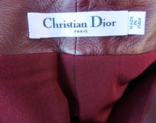 Cargar imagen en el visor de la galería, Dior Leather Pants
