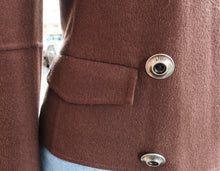 Carica l'immagine nel visualizzatore di Gallery, Dior Brown Cashmere Jacket