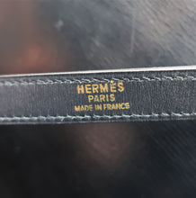 Charger l'image dans la galerie, Hermès Navy Blue Kelly Bag 32