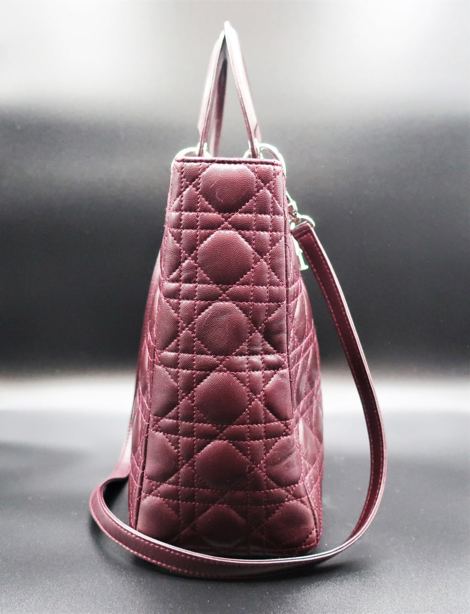 Christian Dior Large Lady Dior Bag