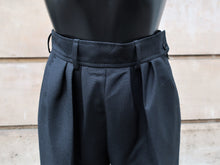 Load image into Gallery viewer, YSL Rive Gauche Black Smoking Pants