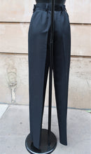 Load image into Gallery viewer, YSL Rive Gauche Black Smoking Pants