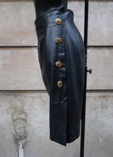 Cargar imagen en el visor de la galería, 11. Christian Dior Couture Leather Skirt