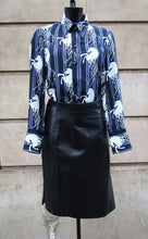 Cargar imagen en el visor de la galería, 11. Christian Dior Couture Leather Skirt