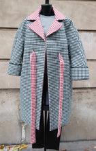 Charger l'image dans la galerie, Vintage Checked Coat