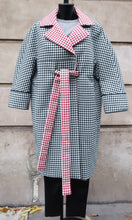 Charger l'image dans la galerie, Vintage Checked Coat