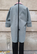 Charger l'image dans la galerie, Vintage Checked Coat