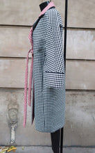 Charger l'image dans la galerie, Vintage Checked Coat