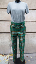 Load image into Gallery viewer, Balenciaga Convertible Tartan Trousers