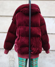 Charger l'image dans la galerie, Stella McCartney Velvet Puffer Jacket