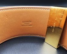 Cargar imagen en el visor de la galería, Hèrmes Medor Black Leather Belt