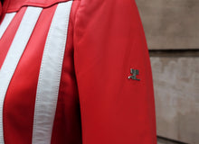 Carica l'immagine nel visualizzatore di Gallery, Courrèges Red Leather Biker Jacket