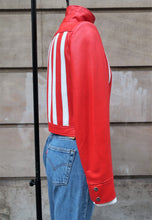Carica l'immagine nel visualizzatore di Gallery, Courrèges Red Leather Biker Jacket