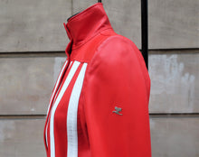 Carica l'immagine nel visualizzatore di Gallery, Courrèges Red Leather Biker Jacket
