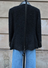 Carica l'immagine nel visualizzatore di Gallery, Céline Black Wool Jacket