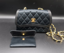 Charger l'image dans la galerie, Chanel Satin & Leather Mini Bag