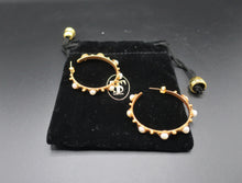 Cargar imagen en el visor de la galería, Sylvia Toledano Petite Candies Hoop Pearl Earrings