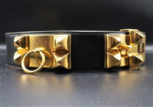 Load image into Gallery viewer, Hermès Medor Black Leather Belt