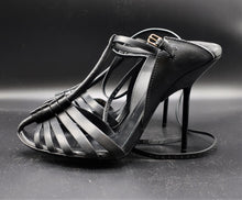 Charger l'image dans la galerie, Saint Laurent Black Strappy Sandals