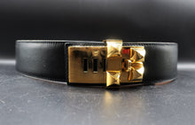 Load image into Gallery viewer, Hermès Black Medor Belt