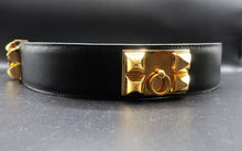 Load image into Gallery viewer, Hermès Black Medor Belt