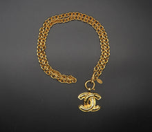 Cargar imagen en el visor de la galería, Chanel CC logo Chain Necklace